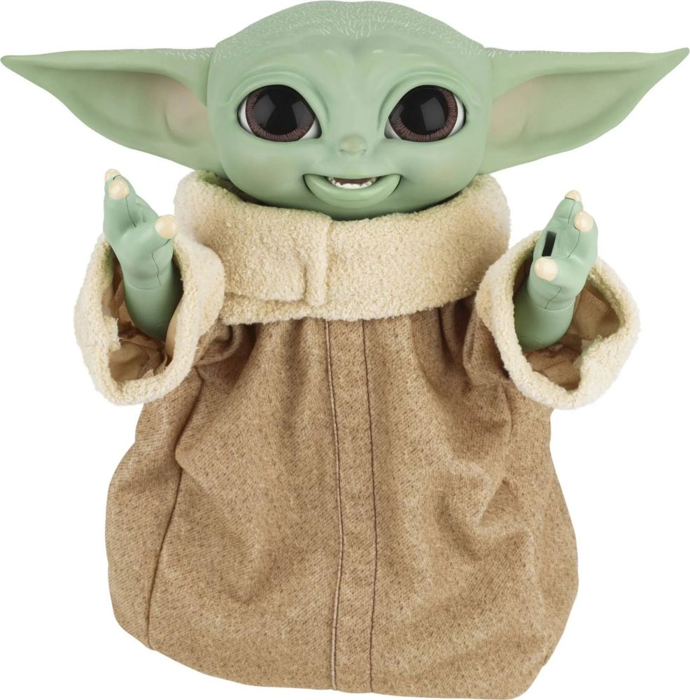 Star Wars The Mandalorian Baby Yoda Galactic Snackin Grogu 23 cm